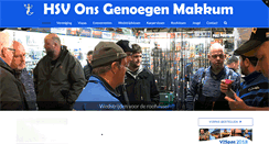 Desktop Screenshot of hsv-makkum.nl